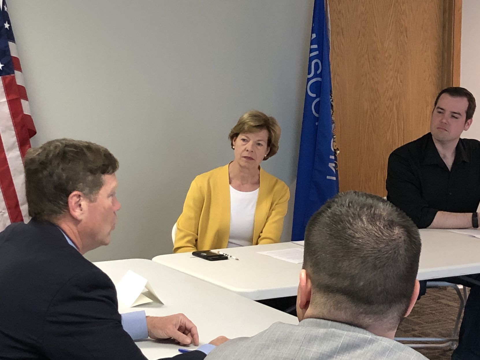 U.S. Sen. Tammy Baldwin and U.S. Rep. Ron Kind